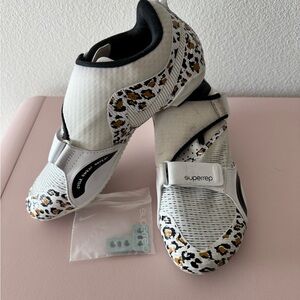 Women's Leopard Print Cycling Shoes